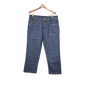 New Black Stallion FR Relaxed Fit Stretch Denim Work Pants Size 30 HEMMED